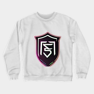 Shield Neon Shadow Silhouette Anime Style Collection No. 286 Crewneck Sweatshirt